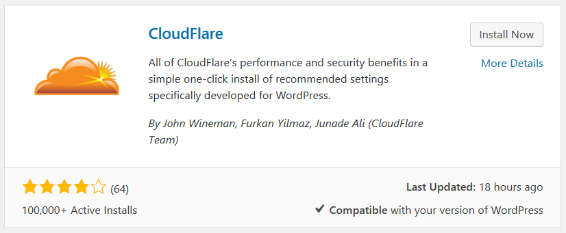 install_cloudflare_wordpress_plugin